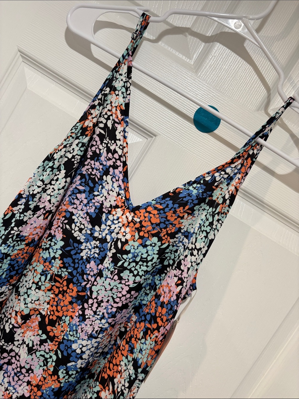 VAN WINKLE & CO NWT Floral Slip Maxi Dress in Multicolor Colors